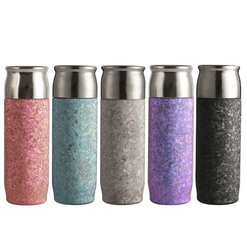 Pure Titanium Vacuum Insulated Travel Mug With Magnetic Lid Tea Separation 500ml Office Car Cup Men Women