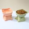 Cute Food Feeder High Feet Drink Water Bowl Feeding Bowl Pet Water Dishes  Puppy