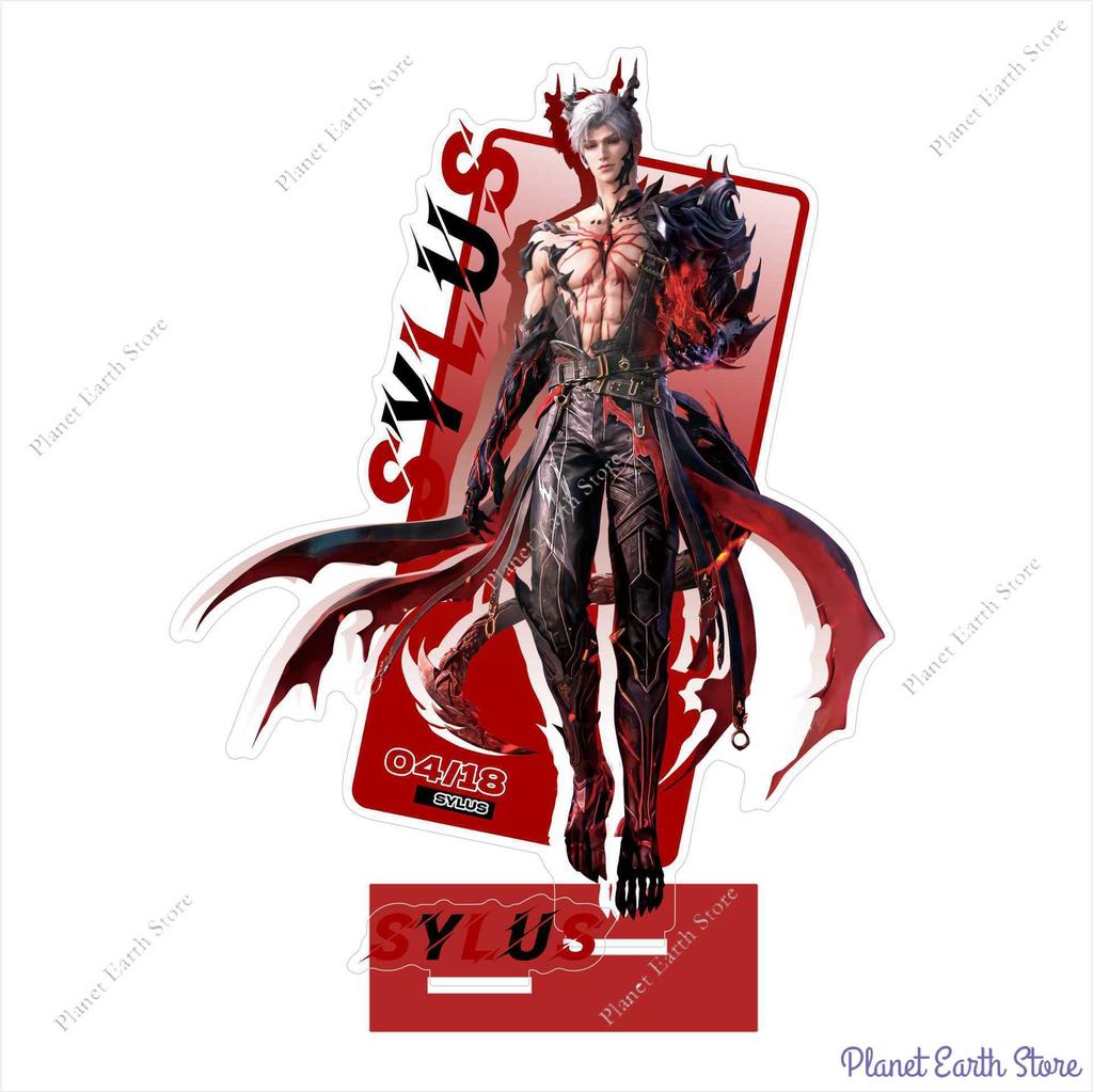 2025 Game Love and Deepspace Acrylic Standing Plate Badges Sylus Event Peripheral Metal Badge Character Model Bracket Gifts New