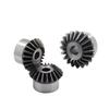 Roată dințată conică 2.5 Mod 20 dinți 2.5M 20T Cu alezaj pentru pană 12 14 15 16 17 18 20 22 24 25mm Angrenaj de acționare la 90 de grade Oțel