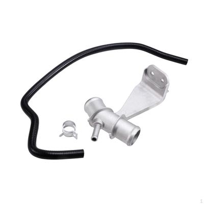 Car Engine Coolant Pipe Radiator Easy To Install Accessories Aluminum Alloy Repalcement with Clamp