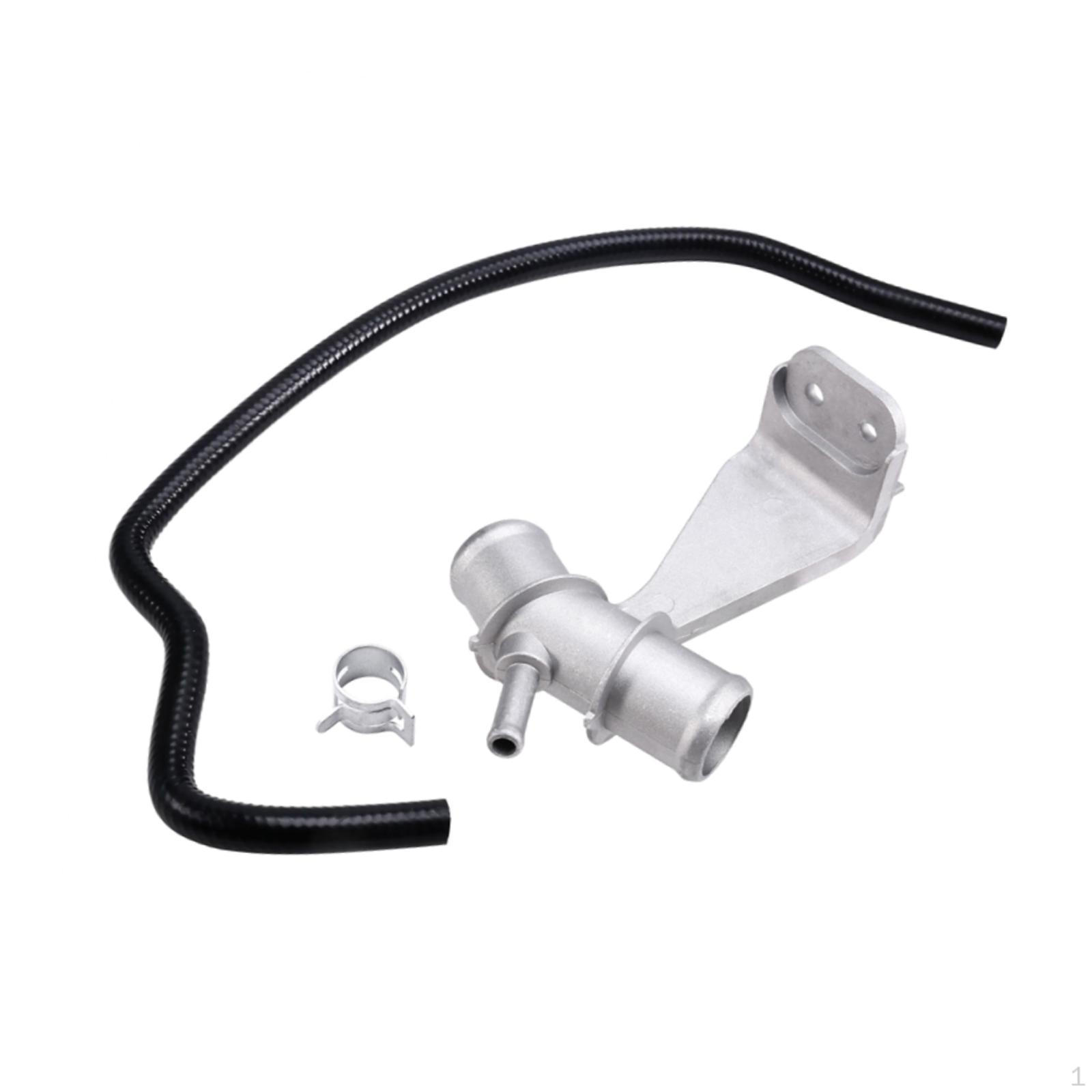 

Патрубок охлаждающей жидкости двигателя автомобиля Радиатор Легко установить Аксессуары Замена из алюминиевого сплава с хомутом