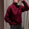 Autumn Winter Women's Solid Color Knitted Turtleneck Sweater Female Warm FashionThick Loose Casual Pullovers