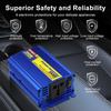 Car Power Inverter For SUV RV Truck Trailer Multifunctional Battery Converter 300W Multi-scenario Use Auto Power Supply Inverter