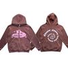 PlusSize Clothes Star Letter Print Retro Oversized Hoodie Women Y2K Street Hip-Hop Color Harajuku Casual Zipper Women Sweatshirt