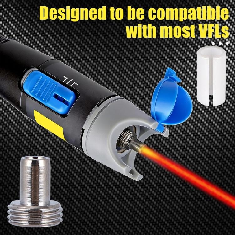 20 Part Red Light Repair Parts Set, White Sleeves and Threaded Metal Ends for Handheld Service Work Maintenance Kit Set Use Kit Pack