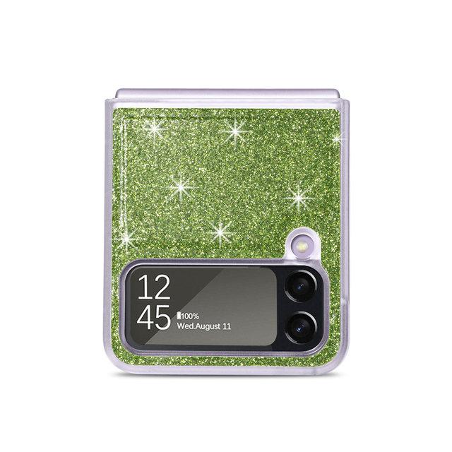 Anti -Sweat Folding Design Bling Case For Samsung Galaxy Z Flip4 Flip 4 5g Flip3 Flip 3 Non -Fingerprint Funda Zflip4 Cases