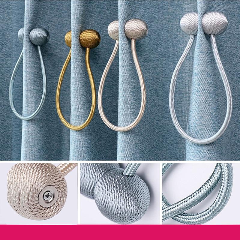 modern minimalist agnetic Curtain Tieback High Quality Clip Curtains Buckle Holder Decorative Home Curtains Accessories