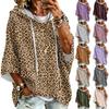 Modischer Damen-Hoodie mit lockerer Passform und Vintage-Blumendruck für den Alltag