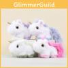 Keychain Plush Unicorn Soft Stuffed Toy Backpack Charm With Pp Cotton Girls For