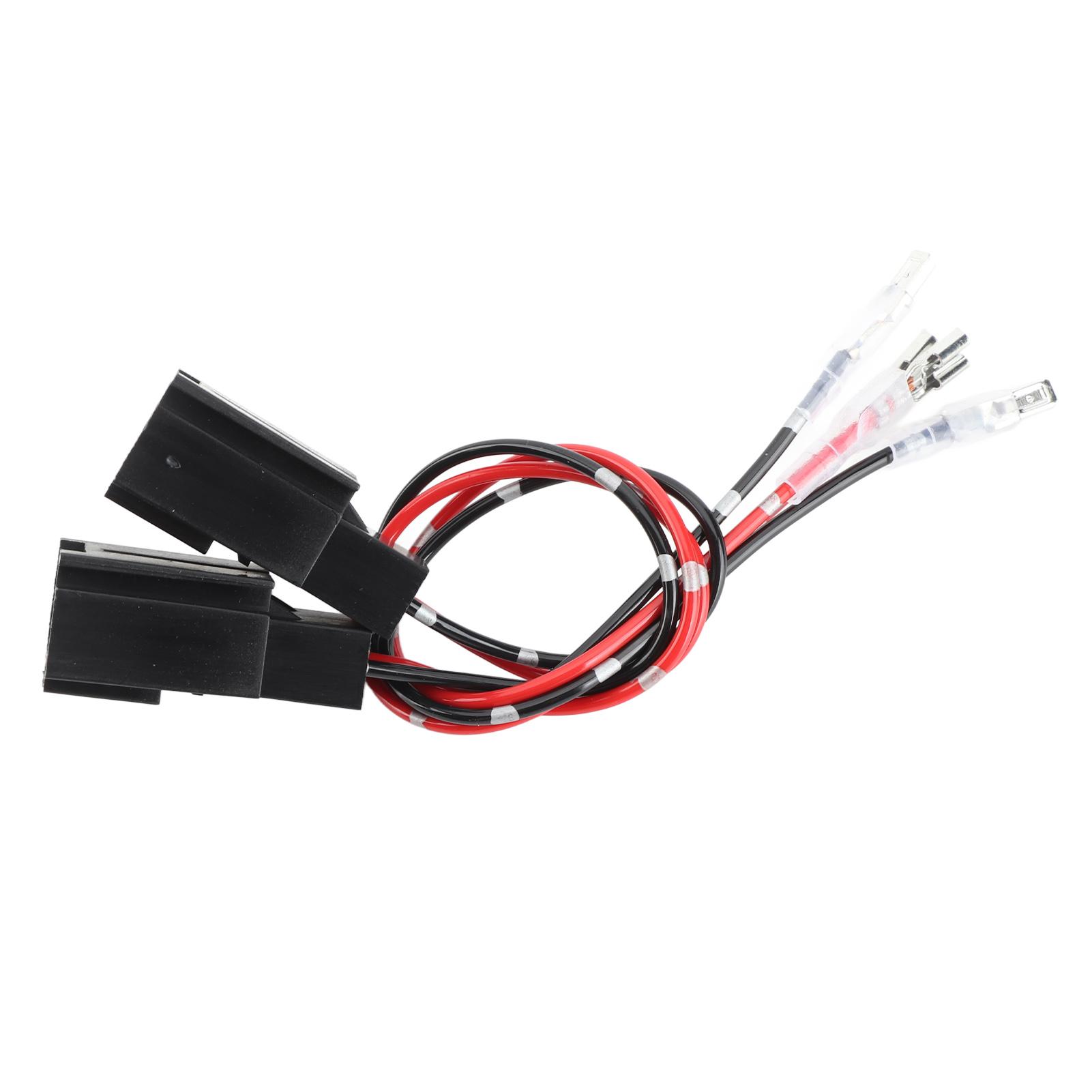 

Pair 12V 3A 10W Car Door Speaker Wiring Harness Adapter with Plug