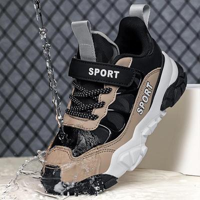 29-39 Boys Sports Shoes Anti-collision Baotou Increase The Four Seasons Mesh Net Breathable Children's Sports Shoes