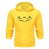 Moda Yarasa Baskılı Erkek Kapüşonlu Sweatshirt Sonbahar Kış Kapüşonlu Eşofman Üstü Günlük Erkek Kapüşonlu Sweatshirt Ceket Sudadera Hombre Kapüşonlu Sweatshirtler Erkek