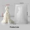 Wedding Dress Shape Silicone Molds for Handmade Scented Candle Soap Chocolate Wedding Home Decoration and Resin Casting
