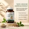 VedVital Ayurveda Ashwagandha Root Extract Capsules | Withania Somnifera Root Extract | Herbal Supplement | Supports Strength, Stamina, Energy, Sle