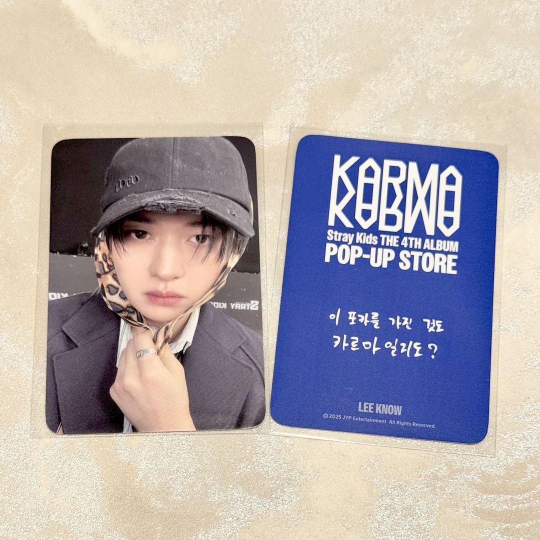 

[USED] straykids KARMA Pop-Up Lakidro Trading Card Reno