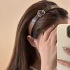 1pc Vintage Love Heart Decorative Head Band Elegant Wide Brimmed Hair Hoop For Women And Daily Use