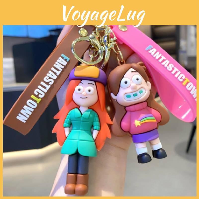 Gravity Falls Mabel Pines Backpack Keychain Cartoon Car Pendant Ornaments Gift