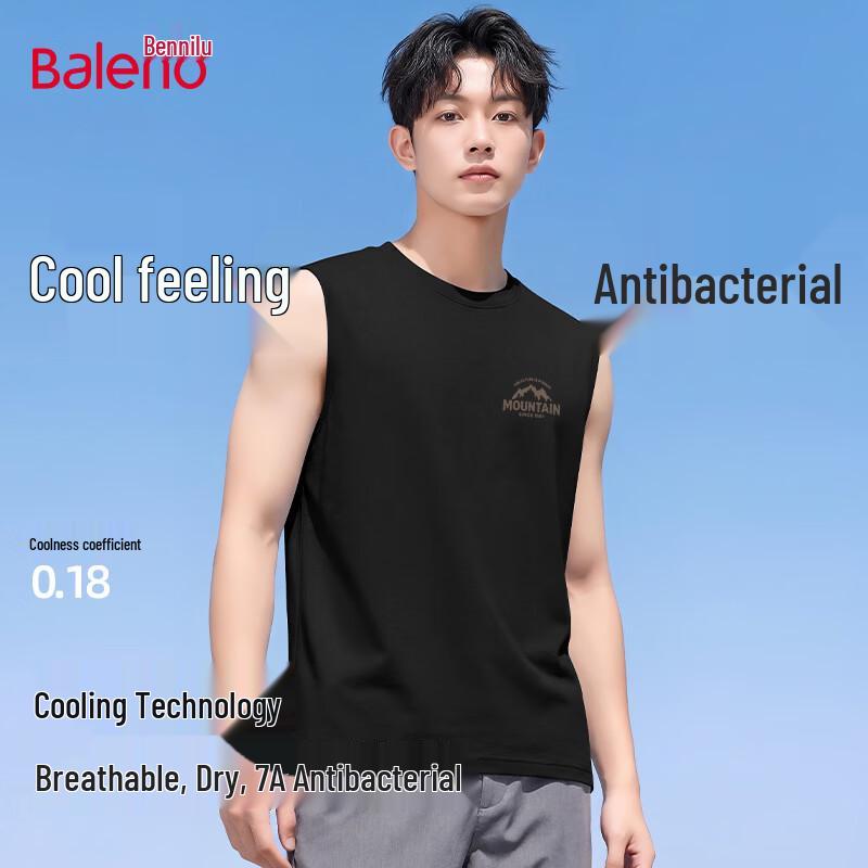 Baleno Men s Summer 7A Antibacterial Vest 3XL