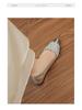 2025 Autumn Silver Rhinestone Pointed Toe Low-Cut Women's Shoes - 5CM Hidden Heel, Comfortable Fit