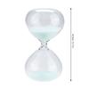 15 Minutes Cylinder Shaped Hourglass Sand Timer Sand Glass Desktop Ornament Birthday Gift
