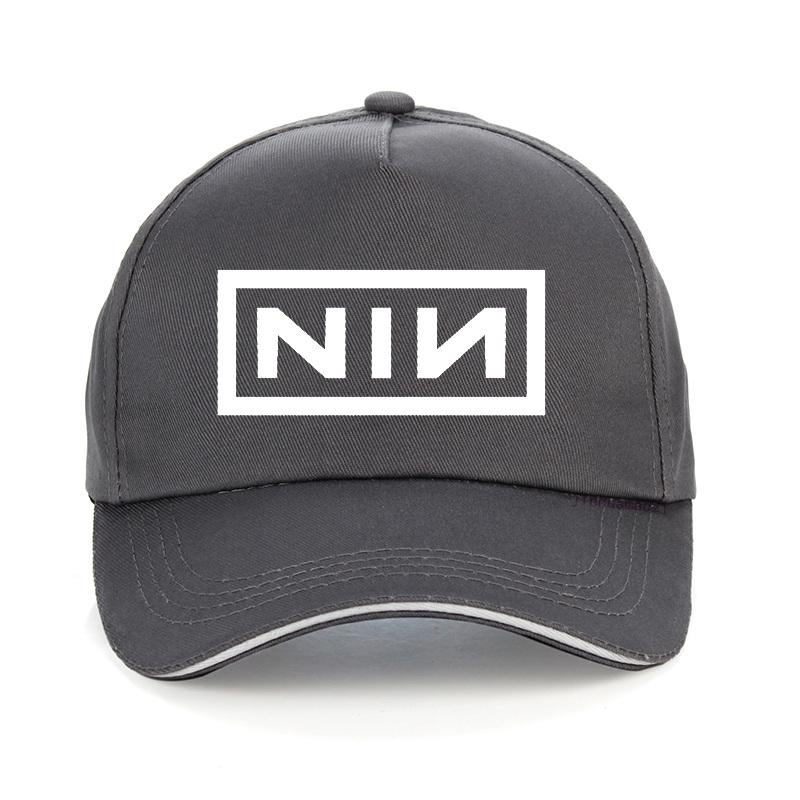 Summer Fashion Visor For Men Women Baseball Caps Print Nine Inch Nails Rock Band Hat Unisex Bone Adjustable Snapback Hats Gorras
