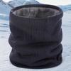 Soft Knitted Neck Warmer Winter Skating Running Warm Scarves Neck Gaiter Face Cover Thick Windproof Scarves Enduring