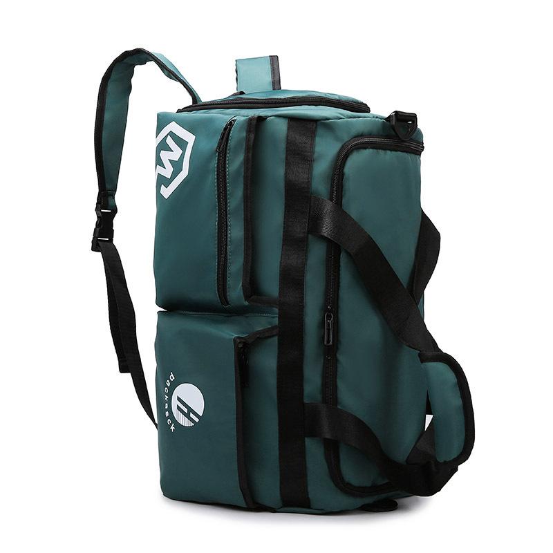 Large Capacity Travel Bag Independent Shoe Compartment Fitness Multi-compartment Multifunctional Waterproof Wear-resistant Handbag