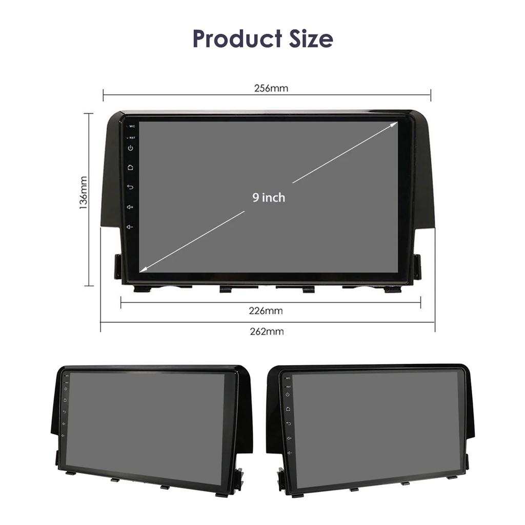 OSSURET Carplay 4G 7862 AI Intelligent Systems Android 13 Car Radio for Honda CRV CR-V 2007 2008 2009 2010 2011 Intelligent Multimedia Video Player