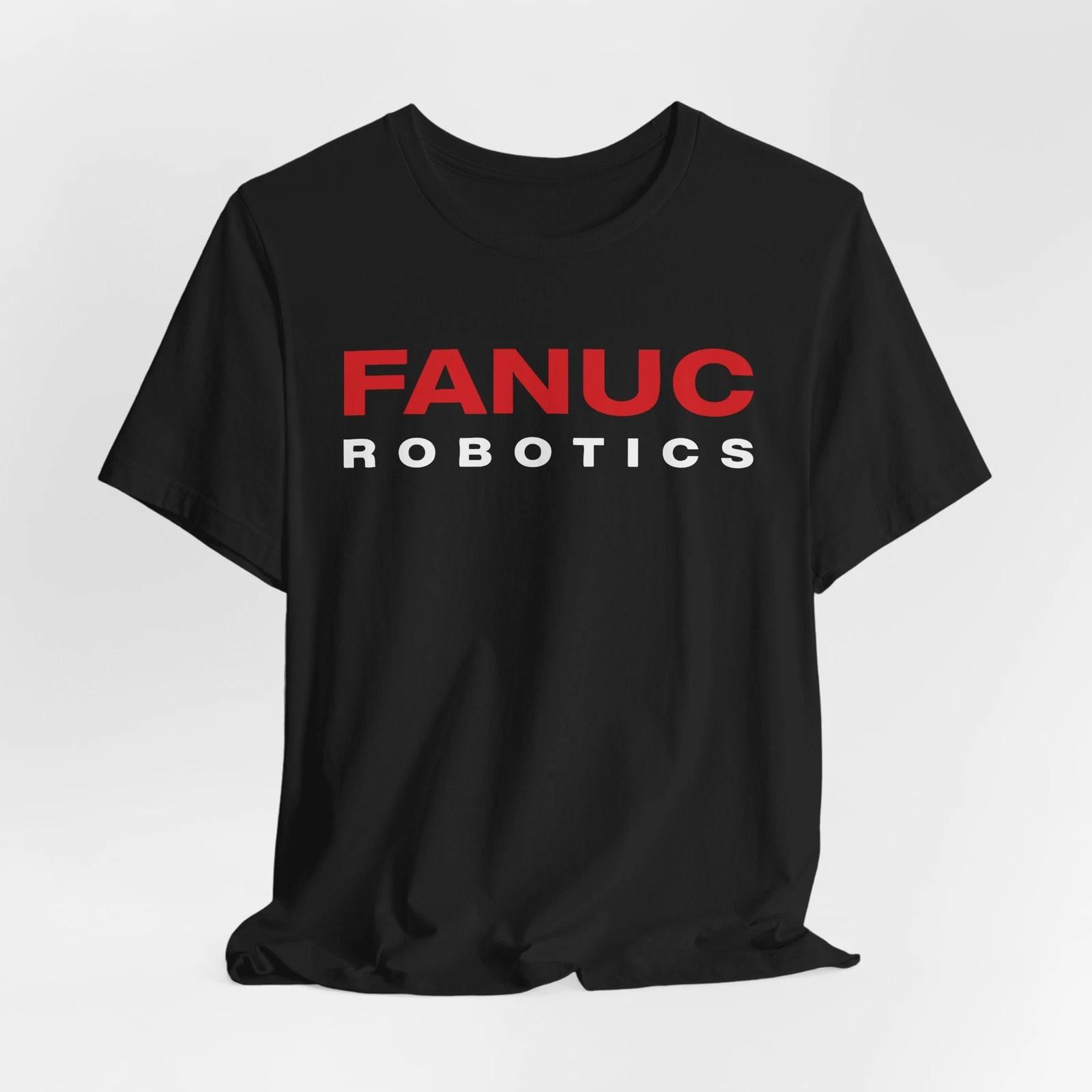 Unisex Adult Casual Graphic isex Fanuc Robotics American Logo /Navy... XXXL