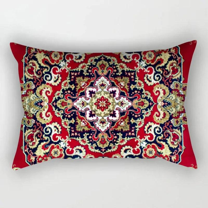 Vintage Ethnic Pattern Pillowcase Decor Sofa Bed Home  Rectangular  Mandala Cushion Cover