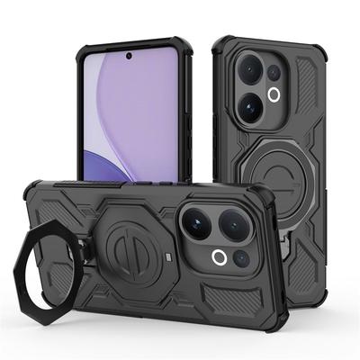 For ViVo V60 Case ViVo V60 T4 Pro Cover Holder Magnetic Wireless Charging Bumper Protective Phone Cases On ViVo T4 Pro Funda