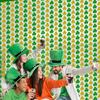 Stylish Shamrock Tinsel Curtain for Holiday Decorations Elegant Clovers Rain Silk Curtain Irish Festival Party Supplies