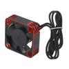 RC Car ESC Heatsink Fan, Lightweight RC Car Motor Cooling Fan, Aluminum and Plastic, DC 5-9V (Red)