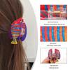 Bamboo Cute Ocean Animal Hair Clips: Tropical Fish & Cartoon Shark Claw Accessories.