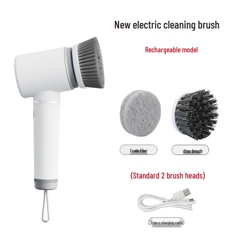 Cordless Electric Multi-Purpose Cleaning Brush for Kitchen, Bathroom, and Pool Tiles