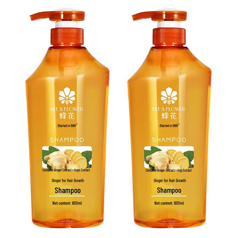 Bee & Flower Ginger Hair Care Shampoo Duo Pack