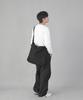 Saintcrew Minimal Oversized Crossbody Bag Mbc-121 Black