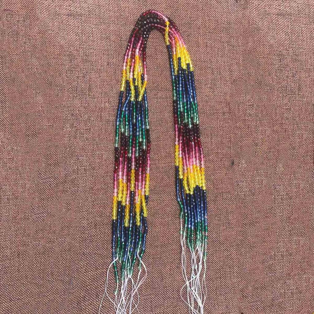 10String, Natural Multi-color Spinel Beads Strand 3mm Faceted Round Loose Gemstone Beads 40cm DIY Bracelet Necklace Jewelry Making Supplies