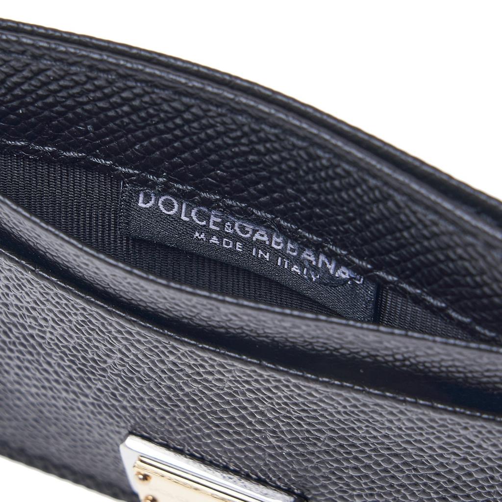 [Dolce & Gabbana] SS25 Unisex Logo Embellished Card Holder BI0330 A1001 80999
