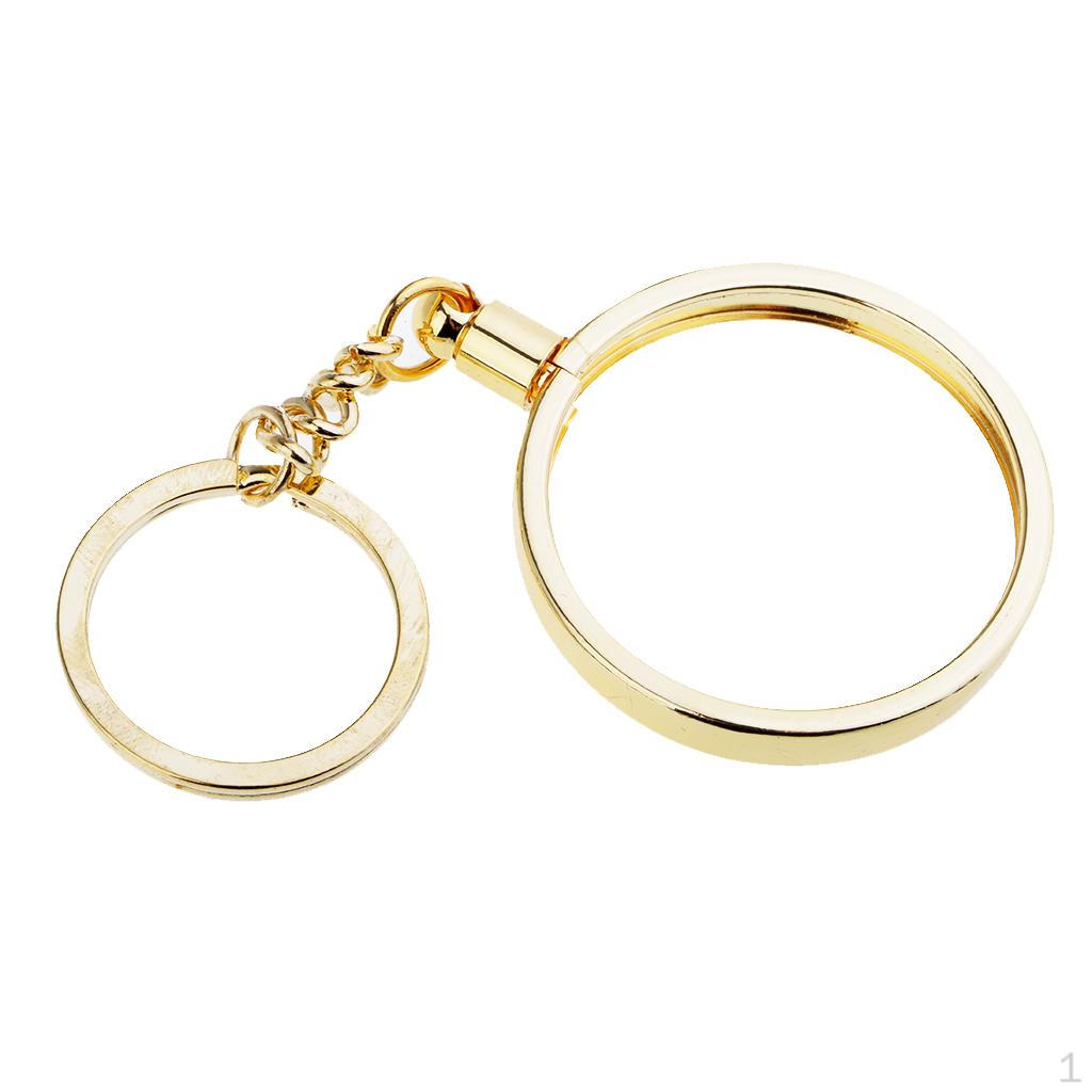 Souvenir Coin Keychain Pendant Key Fans Style B-Gold