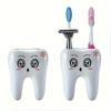 1pc-Smiling face teeth toothbrush holder cartoon toothbrush companion toothbrush storage holder