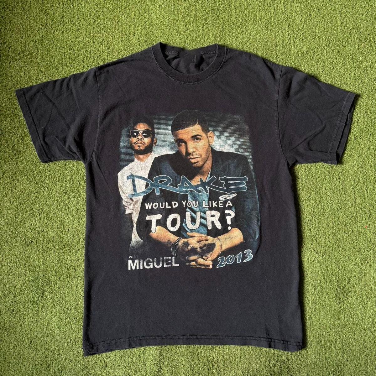 Vintage Drake l Would You Like A Tour T-shirt S to 5XL PA025 Unisex T-Shirt XXXXL