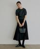 Artid Flare Long Skirt_Black