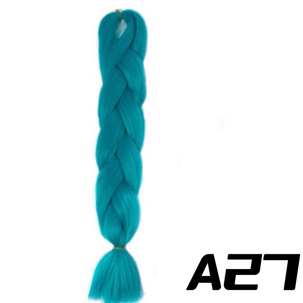 MISS WIG Synthetic Long Braid Ponytail Extension Straight Sleek Wrap Around Colorful Braid Hair Extensions Ponytail Natural Soft For Women Wear