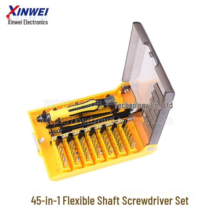 Magnetic Multi-Functional Screwdriver Set: 12/24/31/45/115-in-1 Bit Holder for DIY Electronic Disassembly