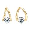 Elegant Cross-Border Irregular Diamond Ear Cuffs: Luxury, Modern Women's Niche Design