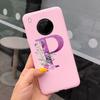 For Huawei Y9a 2020 Case 6.63'' Cute 26 Letters Cover Case For Huawei Y9a Y 9a Soft TPU Fundas HuaweiY9a Shockproof Phone Bumper