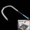 Household Cleaning Nylon Sewer Cleaning Brush Flexible Metal Sewer Pipeline Cleaning Tools Extended Kitchen Sink Brush