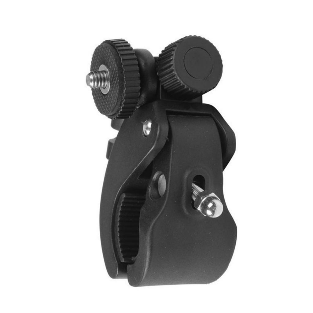 Handlebar Bike Camera Mount Clamps for Cameras/Video Light/Monitors Handlebar Tripod Mount Holder Stand